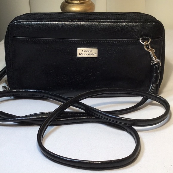 wallet with crossbody strap